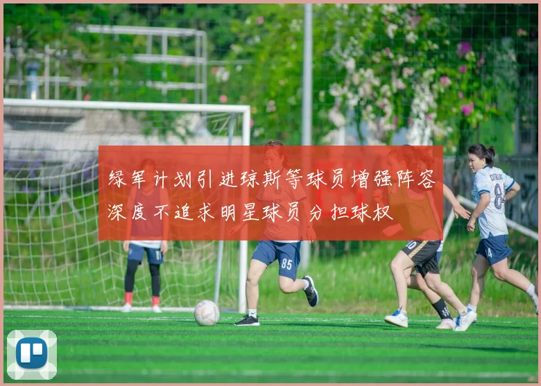 绿军计划引进琼斯等球员增强阵容深度不追求明星球员分担球权